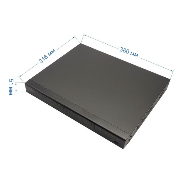 Видеорегистратор IP ST-NVR-V1612F97 16-канальный до 12Mp 2 HDD FORT